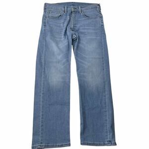 Levi’s 505 straight leg jeans light wash blue relaxed men’s 36 x 30